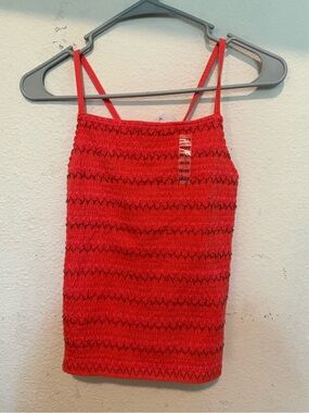 Justice Bright Coral Tank Top